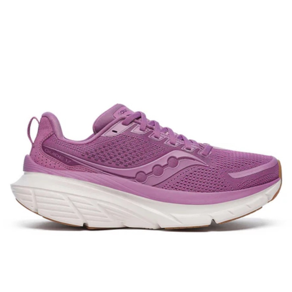 Saucony Purple Athletic Shoes with Cushioned Support